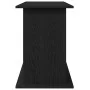 Soporte para acuario de madera de roble negro 121x41x58 cm by , Aquarium supports - Ref: Foro24-862154, Price: 113,79 €, Disc...
