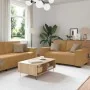 Juego de sofás con cojines 2 piezas terciopelo marrón by , Sofas - Ref: Foro24-3324707, Price: 458,42 €, Discount: %