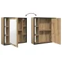Mueble de baño con espejo de roble artesanal 60x16x60 cm von , Badezimmerwaschtische - Ref: Foro24-862227, Preis: 61,07 €, Ra...