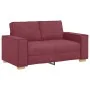 Juego de sofás con cojines 2 piezas tela rojo tinto von , Sofas - Ref: Foro24-3324694, Preis: 467,07 €, Rabatt: %