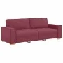 Juego de sofás con cojines 2 piezas tela rojo tinto von , Sofas - Ref: Foro24-3324694, Preis: 467,07 €, Rabatt: %