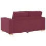 Juego de sofás con cojines 2 piezas tela rojo tinto von , Sofas - Ref: Foro24-3324694, Preis: 467,07 €, Rabatt: %