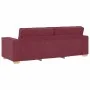 Juego de sofás con cojines 2 piezas tela rojo tinto von , Sofas - Ref: Foro24-3324694, Preis: 467,07 €, Rabatt: %