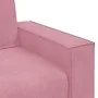 Juego de sofás con cojines 3 piezas terciopelo rosa de , Sofás - Ref: Foro24-3324621, Precio: 669,26 €, Descuento: %