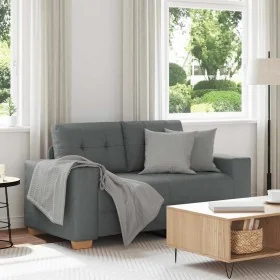 Sofá Loveseat gris oscuro 120 cm de tela by , Sofas - Ref: Foro24-4105069, Price: 214,07 €, Discount: %