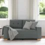 Sofá Loveseat gris oscuro 120 cm de tela by , Sofas - Ref: Foro24-4105069, Price: 214,07 €, Discount: %