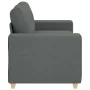 Sofá Loveseat gris oscuro 120 cm de tela by , Sofas - Ref: Foro24-4105069, Price: 214,07 €, Discount: %