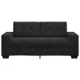 Sofá Loveseat Terciopelo Negro 140 cm von , Sofas - Ref: Foro24-4105127, Preis: 218,90 €, Rabatt: %
