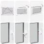 Ventana de sótano "RISOR" 90x60 cm oscilobatiente DIN izquierda von , Windows - Ref: Foro24-4108317, Preis: 140,59 €, Rabatt: %