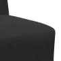 Sillón de terciopelo negro 55 cm de , Sofás - Ref: Foro24-4108485, Precio: 118,68 €, Descuento: %