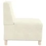 Sillón de terciopelo color crema 55 cm von , Sofas - Ref: Foro24-4108487, Preis: 119,67 €, Rabatt: %