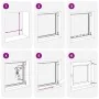 Ventana de sótano "RISOR" 60x60 cm oscilobatiente DIN derecha von , Windows - Ref: Foro24-4108343, Preis: 102,55 €, Rabatt: %