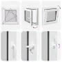 Ventana de sótano "RISOR" 60x60 cm oscilobatiente DIN izquierda von , Windows - Ref: Foro24-4108430, Preis: 120,32 €, Rabatt: %