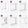 Ventana de sótano "RISOR" 60x60 cm oscilobatiente DIN izquierda von , Windows - Ref: Foro24-4108430, Preis: 120,32 €, Rabatt: %