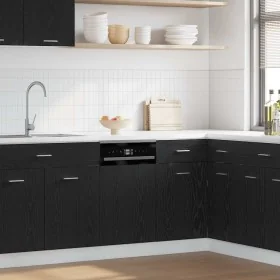 Panel para lavavajillas roble negro 45x1,5x67 cm von , Küchenschränke - Ref: Foro24-863150, Preis: 24,16 €, Rabatt: %