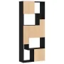 Estantería de madera de roble negro 67x24x161 cm by , Bookcases and shelves - Ref: Foro24-862485, Price: 85,10 €, Discount: %