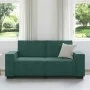 Sofá de 2 plazas de terciopelo verde oscuro 140 cm de , Sofás - Ref: Foro24-4105022, Precio: 214,80 €, Descuento: %