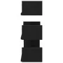 Estantes de pared 3 uds. Madera de ingeniería de roble negro by , Shelves and shelves - Ref: Foro24-862405, Price: 20,41 €, D...