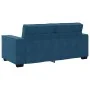 Sofá de 2 plazas terciopelo azul 140 cm by , Sofas - Ref: Foro24-4105029, Price: 214,84 €, Discount: %