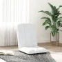 Silla de suelo plegable de tela blanca 71x51x62 cm de , Sillas de suelo - Ref: Foro24-4019743, Precio: 62,25 €, Descuento: %
