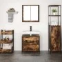Set de muebles baño 2 pzas madera contrachapada roble ahumado von , Badezimmermöbel - Ref: Foro24-3328366, Preis: 121,29 €, R...