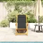 Silla de playa plegable con reposabrazos negra von , Gartenstühle - Ref: Foro24-4108066, Preis: 85,43 €, Rabatt: %
