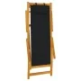 Silla de playa plegable con reposabrazos negra von , Gartenstühle - Ref: Foro24-4108066, Preis: 85,43 €, Rabatt: %