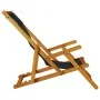 Silla de playa plegable con reposabrazos negra von , Gartenstühle - Ref: Foro24-4108066, Preis: 85,43 €, Rabatt: %