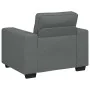 Juego de sofás con cojines 2 piezas tela gris oscuro by , Sofas - Ref: Foro24-3324732, Price: 466,16 €, Discount: %