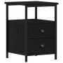Mesilla de noche roble negro 34x35,5x50 cm madera de ingeniería von , Nachttische - Ref: Foro24-862137, Preis: 53,71 €, Rabat...