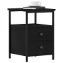 Mesilla de noche roble negro 34x35,5x50 cm madera de ingeniería von , Nachttische - Ref: Foro24-862137, Preis: 53,71 €, Rabat...