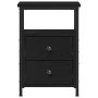 Mesilla de noche roble negro 34x35,5x50 cm madera de ingeniería von , Nachttische - Ref: Foro24-862137, Preis: 53,71 €, Rabat...