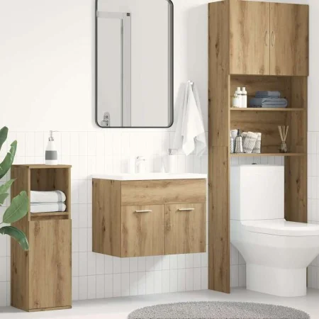 Mueble de lavabo de baño madera roble artisan 60x38,5x46 cm von , Badezimmermöbel - Ref: Foro24-862024, Preis: 50,30 €, Rabat...