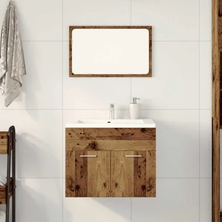 Juego de muebles de baño 2 piezas madera ingeniería envejecida von , Badezimmermöbel - Ref: Foro24-862039, Preis: 64,59 €, Ra...