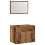 Juego de muebles de baño 2 piezas madera ingeniería envejecida von , Badezimmermöbel - Ref: Foro24-862039, Preis: 64,59 €, Ra...