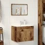 Juego de muebles de baño 2 piezas madera ingeniería envejecida von , Badezimmermöbel - Ref: Foro24-862039, Preis: 64,59 €, Ra...