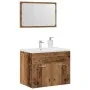 Juego de muebles de baño 2 piezas madera ingeniería envejecida von , Badezimmermöbel - Ref: Foro24-862039, Preis: 64,59 €, Ra...