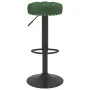 Taburetes de cocina 2 unidades terciopelo verde oscuro de , Taburetes de cocina - Ref: Foro24-332998, Precio: 102,32 €, Descu...