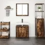 Set de muebles baño 2 pzas madera contrachapada roble ahumado von , Badezimmermöbel - Ref: Foro24-3328391, Preis: 113,95 €, R...