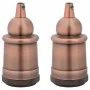 Portalámparas 2 uds bronce rojo E27 by , Lighting accessories - Ref: Foro24-4106539, Price: 21,20 €, Discount: %