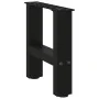 Patas de mesa de centro negro 2uds acero 30x(30-31) cm by , Table legs - Ref: Foro24-4013252, Price: 48,16 €, Discount: %