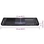 Alfombrilla escalera autoadhesivas 10uds negro y gris 65x21x4cm von , Treppenmatten - Ref: Foro24-149843, Preis: 57,10 €, Rab...