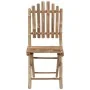 Sillas de jardín plegables 2 unidades bambú con cojines by , Garden chairs - Ref: Foro24-3063995, Price: 117,20 €, Discount: %
