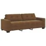 Conjunto de sofá de 2 piezas con cojines de cuero sintético marrón by , Sofas - Ref: Foro24-3324719, Price: 506,61 €, Discoun...