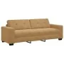 Conjunto de Sofá de 2 Piezas con Cojines de Terciopelo Marrón by , Sofas - Ref: Foro24-3324728, Price: 464,43 €, Discount: %
