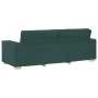 Sofá de 3 plazas Verde Oscuro 180 cm de Tela by , Sofas - Ref: Foro24-4104995, Price: 262,00 €, Discount: %