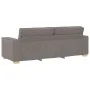 Sofá de 3 plazas Taupe 180 cm Tela by , Sofas - Ref: Foro24-4104996, Price: 262,00 €, Discount: %