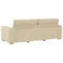 Sofá de 3 plazas Crema de 180 cm en tela von , Sofas - Ref: Foro24-4104997, Preis: 262,00 €, Rabatt: %