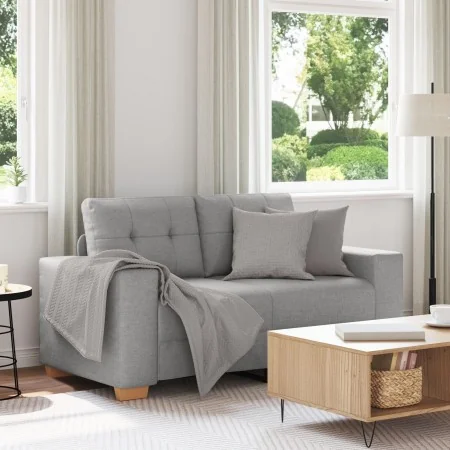 Sofá Loveseat Gris Nube 120 cm Tela de , Sofás - Ref: Foro24-4105076, Precio: 215,65 €, Descuento: %