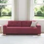 Sofá de 3 plazas burdeos de 180 cm en tela by , Sofas - Ref: Foro24-4105091, Price: 261,44 €, Discount: %